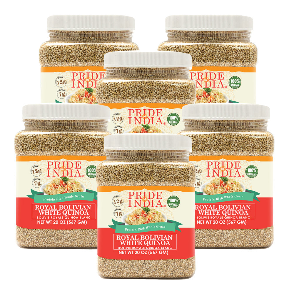 White Royal Quinoa - Protein Rich Whole Grain Jar