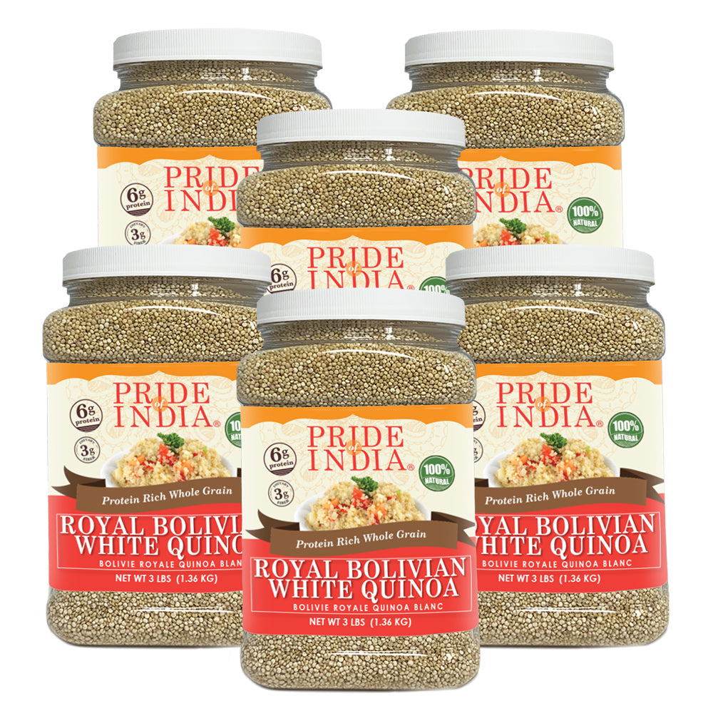 White Royal Quinoa - Protein Rich Whole Grain Jar