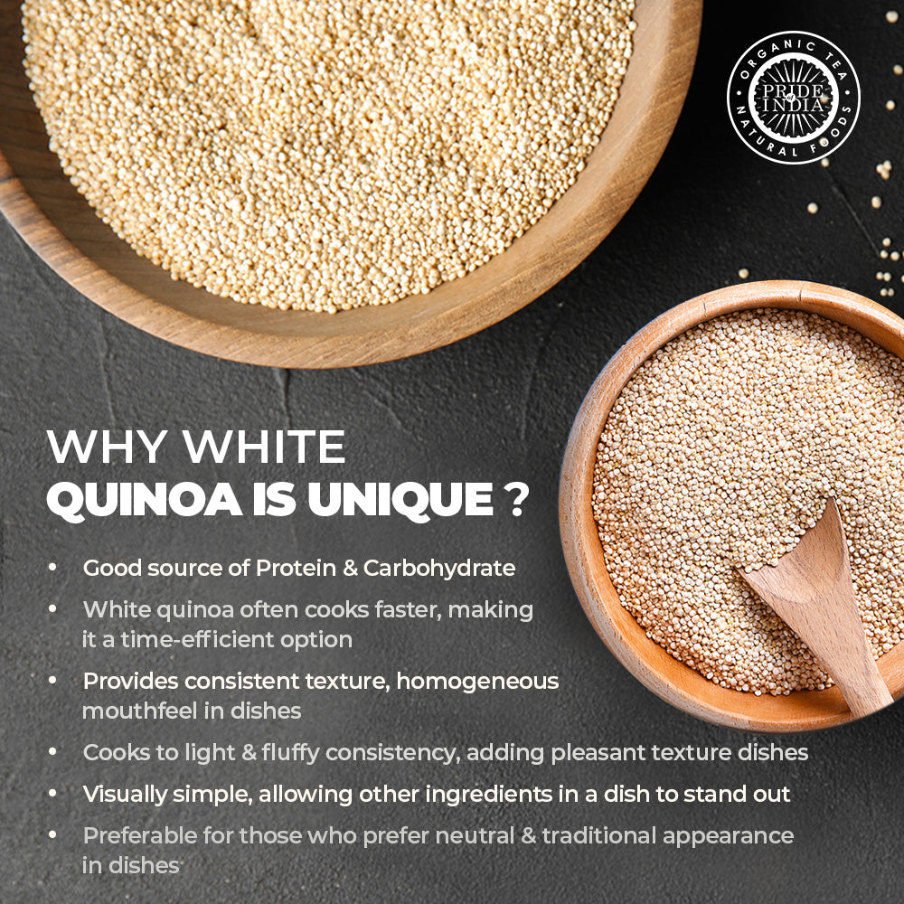 White Royal Quinoa - Protein Rich Whole Grain Jar