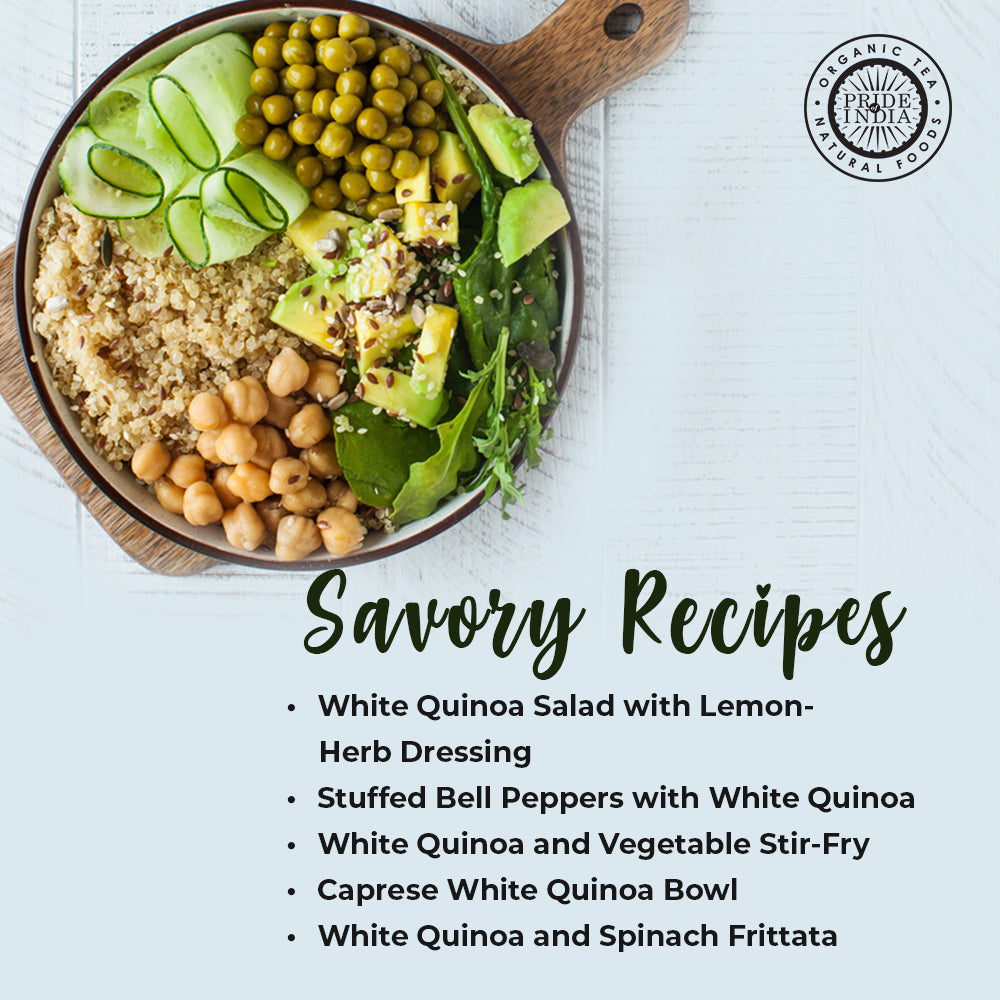 White Royal Quinoa - Protein Rich Whole Grain Jar