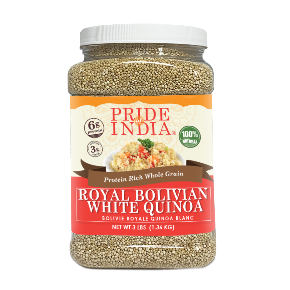 White Royal Quinoa - Protein Rich Whole Grain Jar